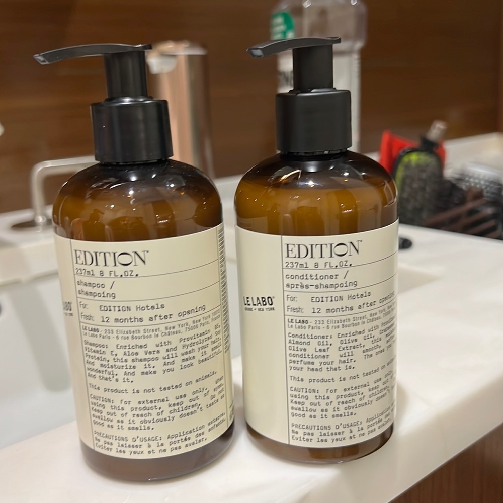 Le Labo Edition hotel shampoo & condition 8 Fl oz